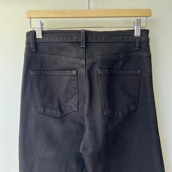 ❤️ J.Brand Highrise ankle straight legs Jules jeans , black, Size 27 O