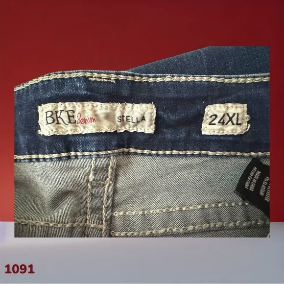 1091 Buckle | BKE Stella Bootcut Jeans Size 24 (27x34) Stretch Low Rise