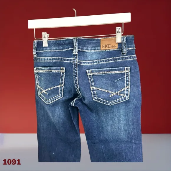 1091 Buckle | BKE Stella Bootcut Jeans Size 24 (27x34) Stretch Low Rise