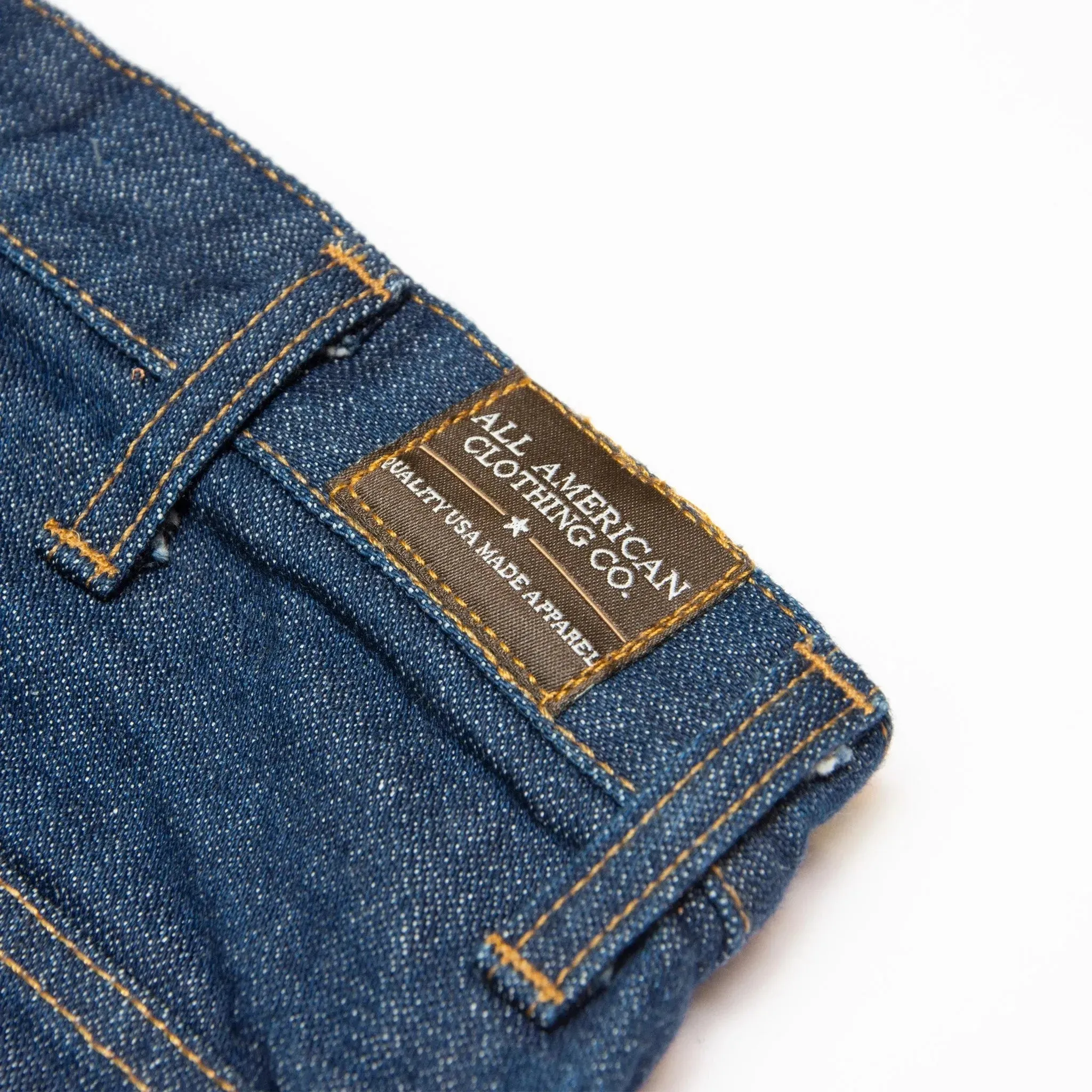 AA701D - Men's Boot Cut Jean with Gusset - Dark Stonewash - Big Sizes