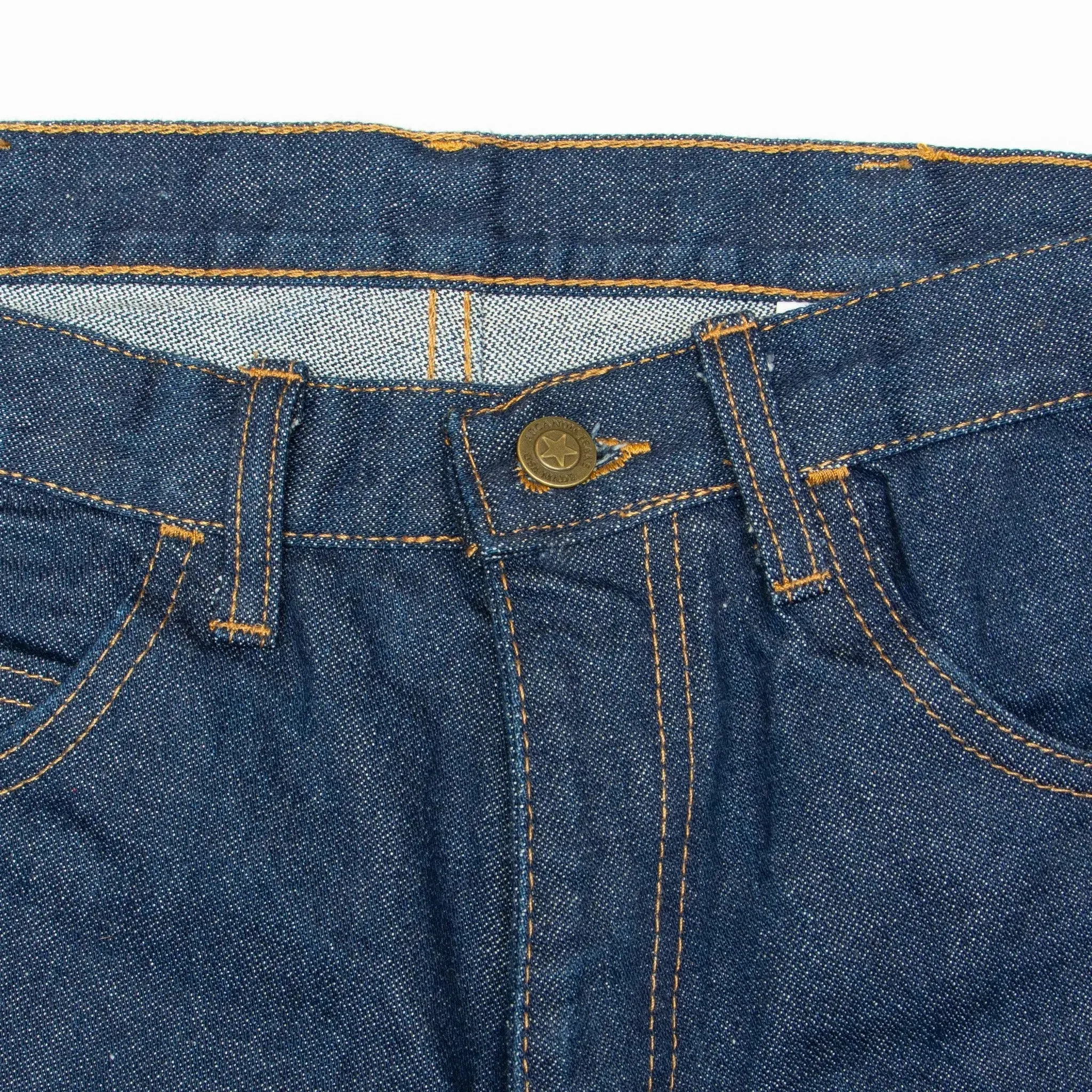 AA701D - Men's Boot Cut Jean with Gusset - Dark Stonewash - Big Sizes