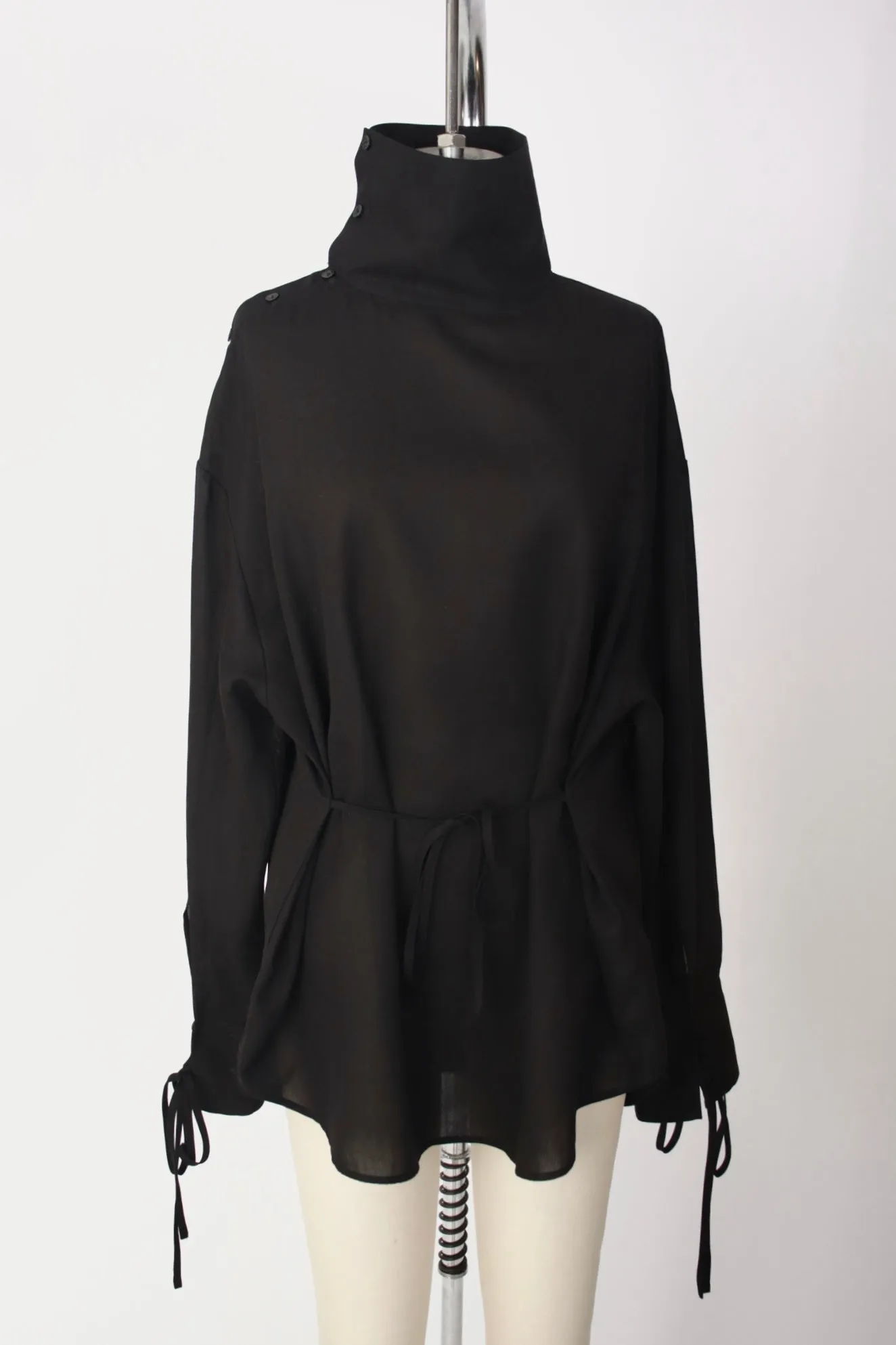 Acne Studios Twill Tie Top