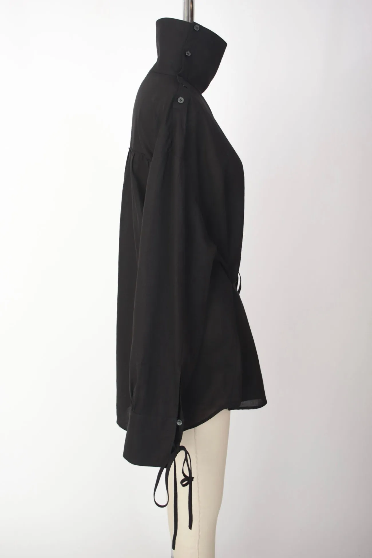 Acne Studios Twill Tie Top