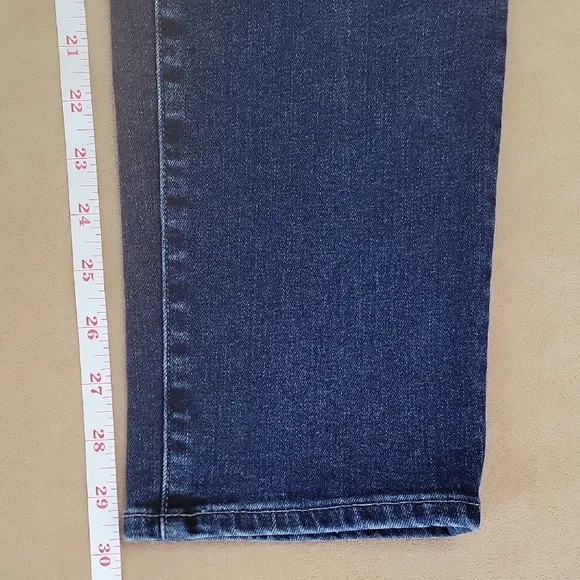 AG Adriana Goldschmied Prima Cigarette Leg Denim Jeans Size 32R EUC