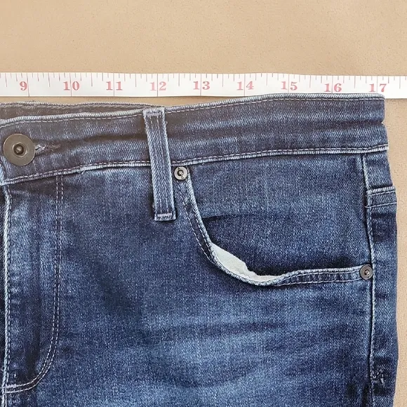 AG Adriana Goldschmied Prima Cigarette Leg Denim Jeans Size 32R EUC