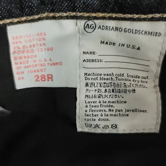 AG Adriano Goldschmeid The Jessie Curvy Boot Fit Jeans