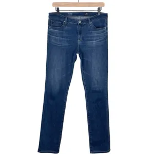 AG Adriano Goldschmied The Harper Essential Straight Jeans 28 Mid Rise Stretch