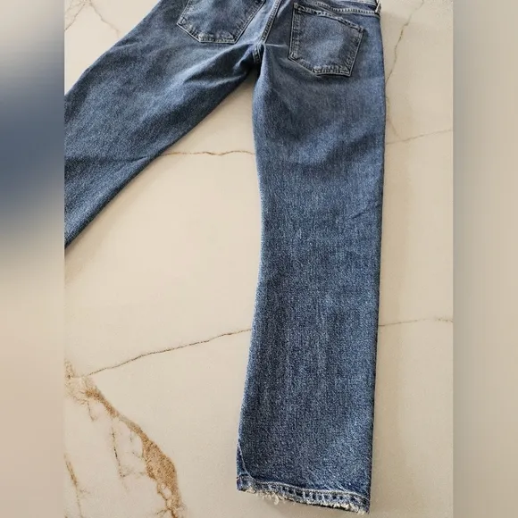AGOLDE Toni Mid Rise Straight Jeans Size 30