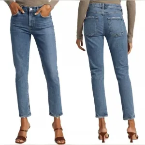 AGOLDE Toni Mid Rise Straight Jeans Size 30