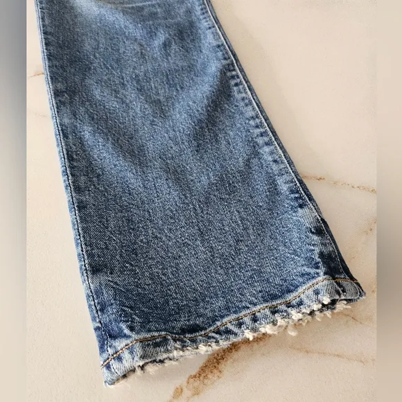 AGOLDE Toni Mid Rise Straight Jeans Size 30