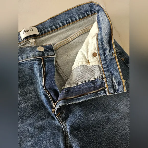 AGOLDE Toni Mid Rise Straight Jeans Size 30