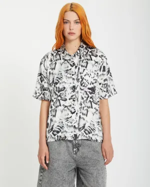 Alix Shirt - BLACK WHITE