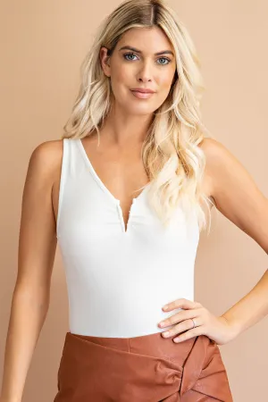 All About That Bodysuit- White
