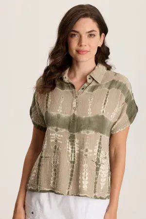 Anders Short Sleeve Collared Top