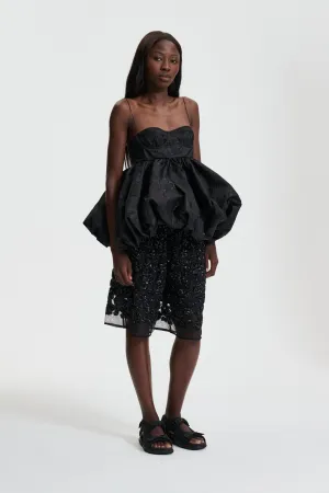 ANETTE | TOP KUMO FIL-COUP… BLACK