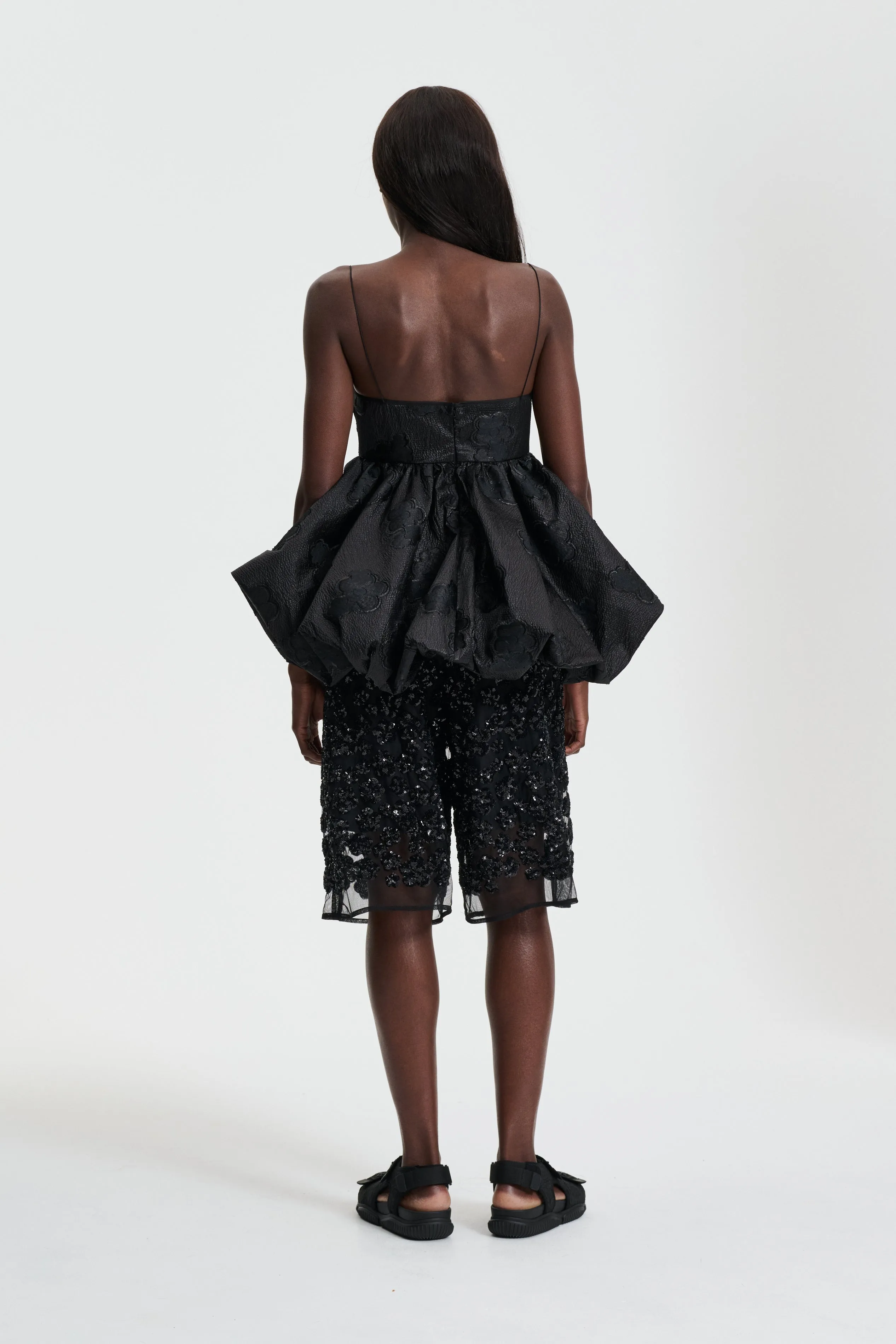 ANETTE | TOP KUMO FIL-COUP… BLACK