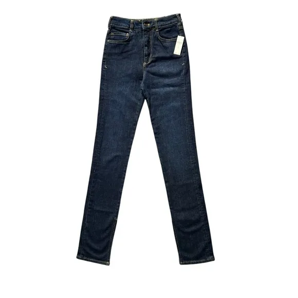 Anthropologie Pilcro The Split Straight Jeans Size 25 NWT