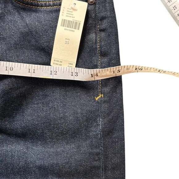 Anthropologie Pilcro The Split Straight Jeans Size 25 NWT