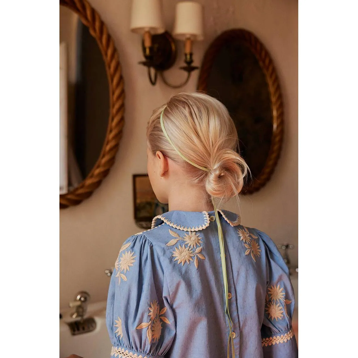 Apolina - Loretta shorts & top set - Cornflower