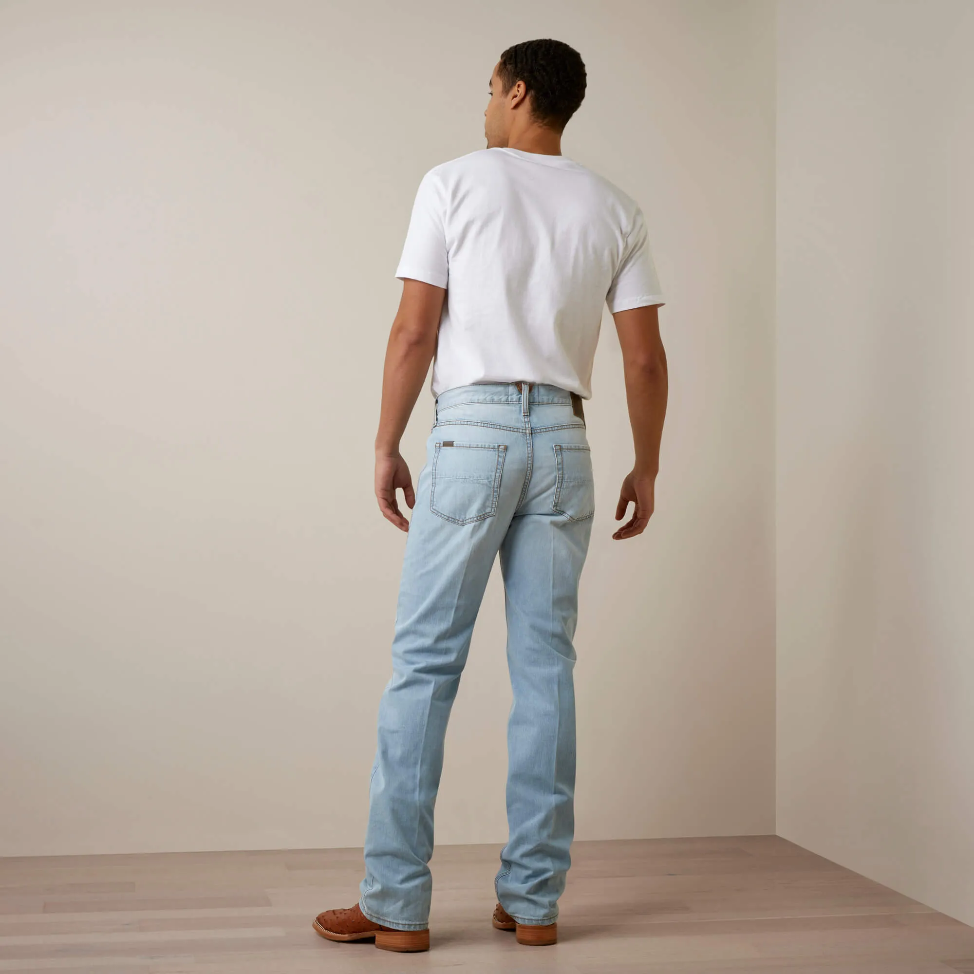 Ariat M5 Straight Leg Mens Jeans Eli Zuma