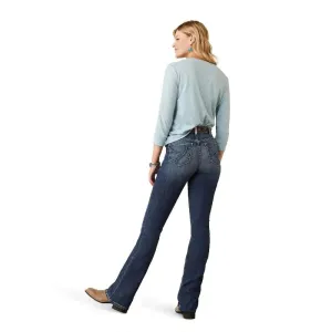 Ariat Womens Real High Rise Bootcut Saylor Natalia Jeans (10044389)