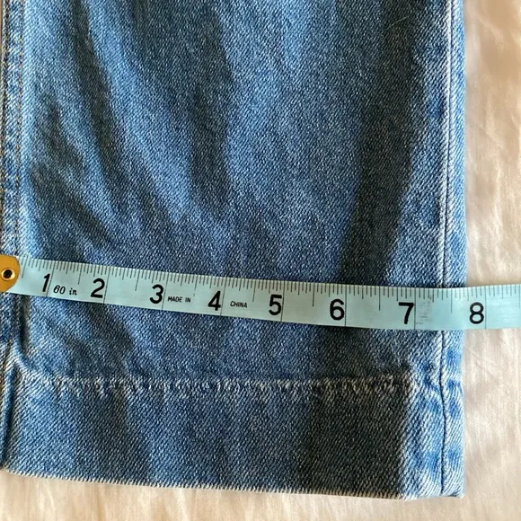 ASKK NY High-Rise Distressed Straight-Leg Jeans, Size 26