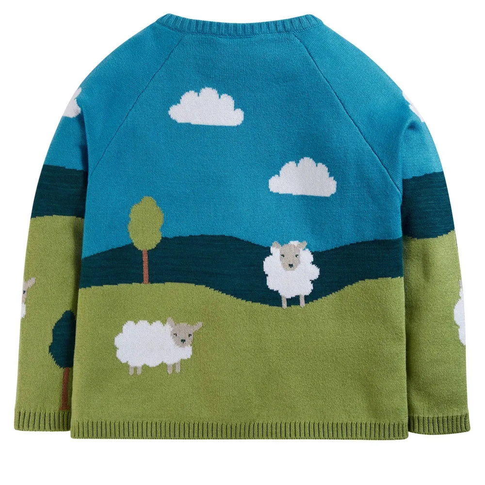 At The Farm Cardigan | Frugi