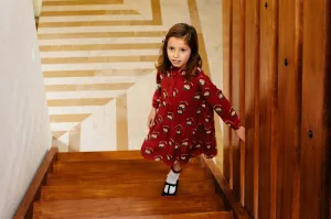 Atlantis Ossy Red Print Dress