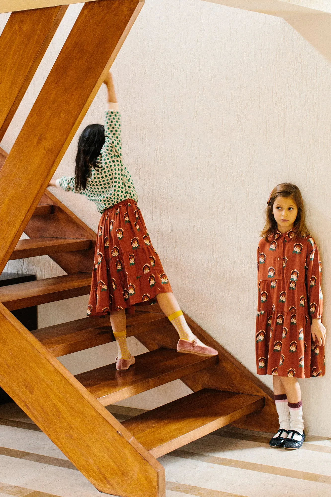 Atlantis Ossy Red Print Dress
