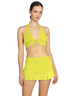Aubrey Cover Up Skirt With Ruffle ::RET