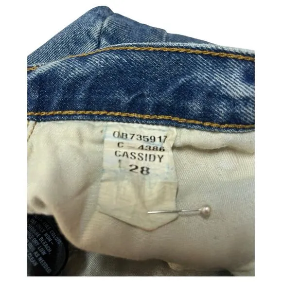 BDG Urban Outfitters Jeans Womens 28 Cassidy Button Fly Straight Narrow High