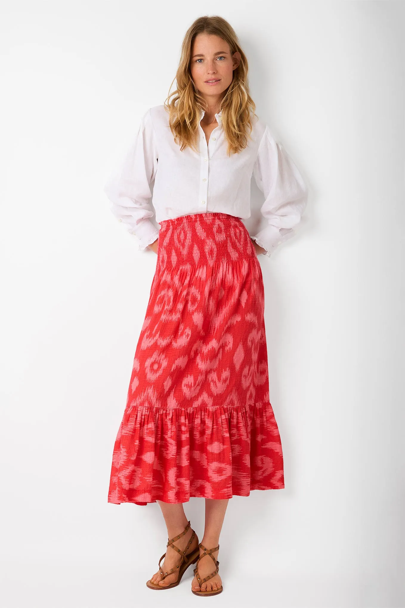 Beau Multi Wear Skirt And Dress - Red/Pink