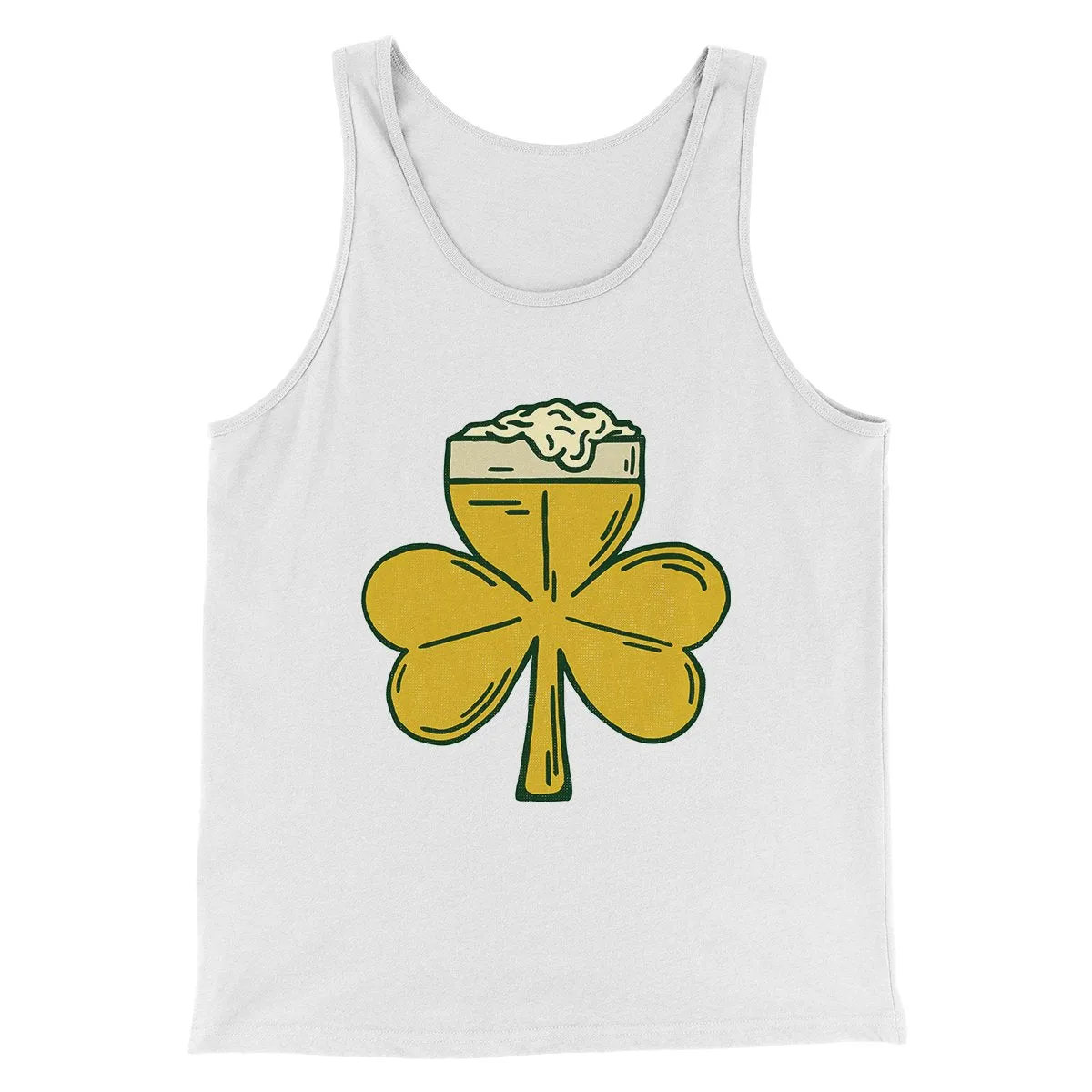 Beer Shamrock Men/Unisex Tank Top