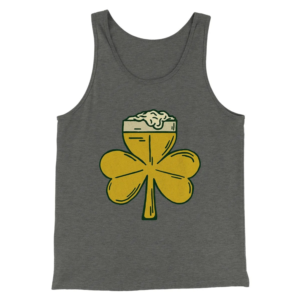 Beer Shamrock Men/Unisex Tank Top