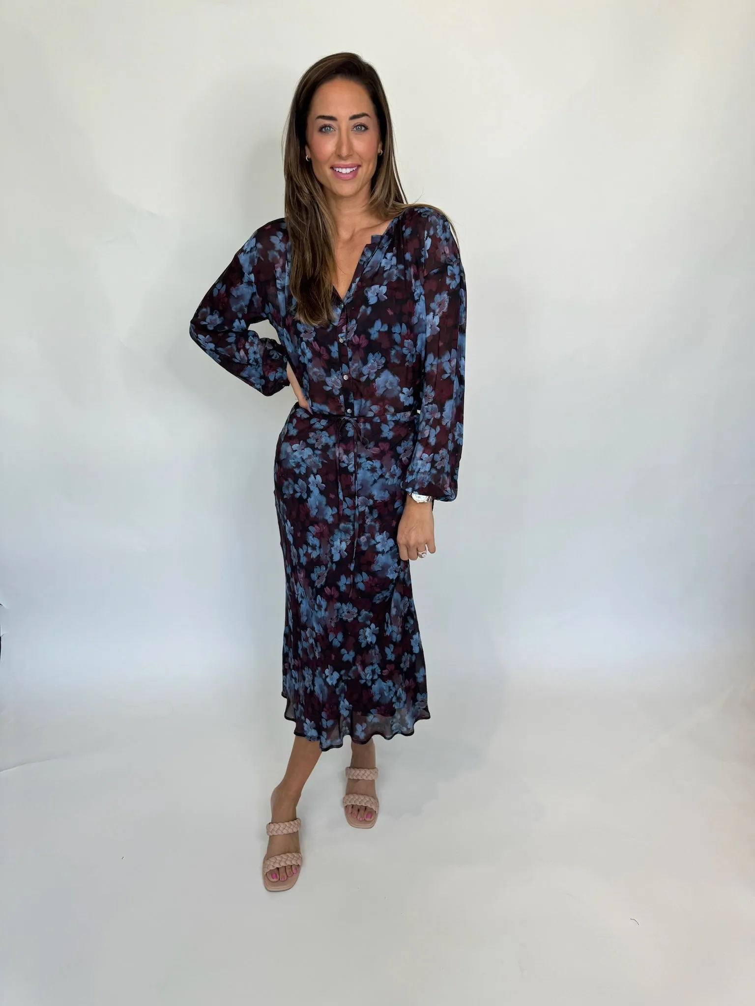 Bella Dahl Shirred Neck Blouse