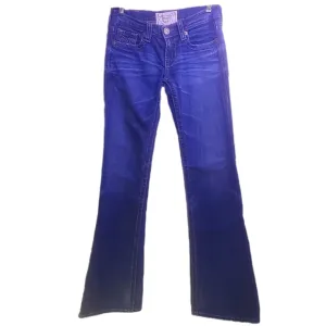 BIG STAR &quot;Liv&quot; Low Rise Boot Cut Jeans Medium Wash Women's Size 26R Vintage EUC