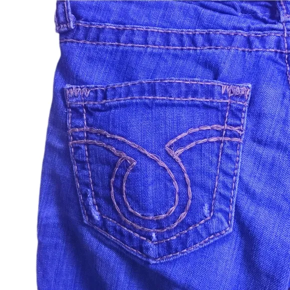 BIG STAR &quot;Liv&quot; Low Rise Boot Cut Jeans Medium Wash Women's Size 26R Vintage EUC