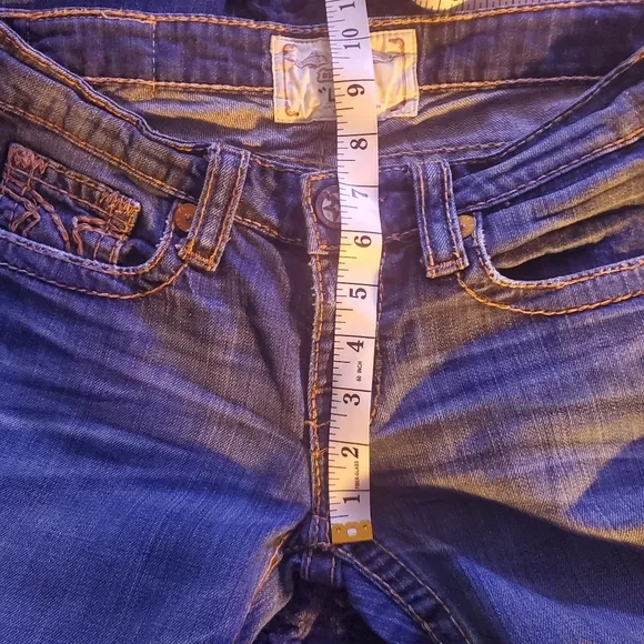 BIG STAR &quot;Liv&quot; Low Rise Boot Cut Jeans Medium Wash Women's Size 26R Vintage EUC