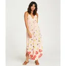 Billabong Women's Like Minded Midi Dress | Black, Peaches