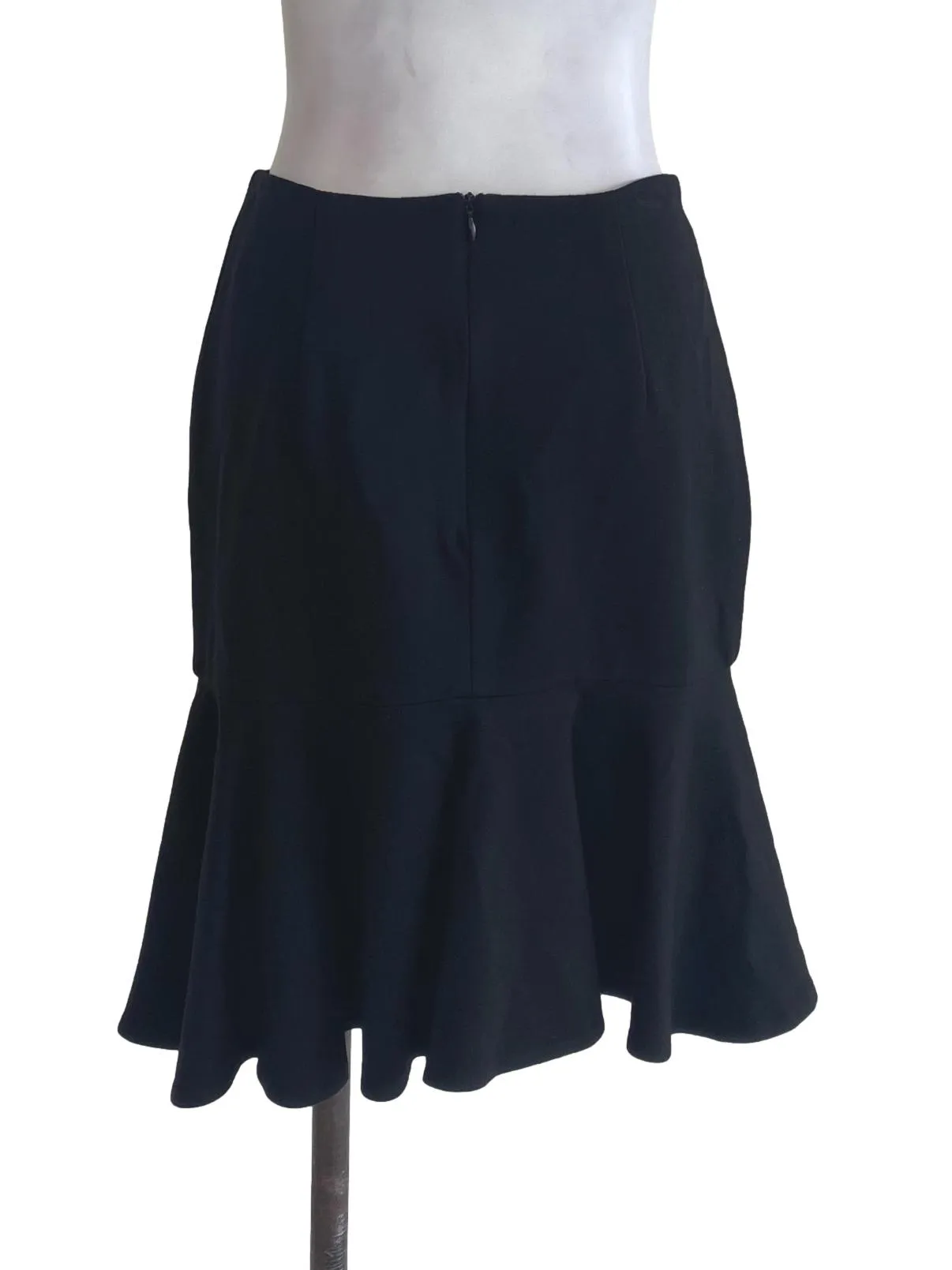 Black Ruffle Skirt