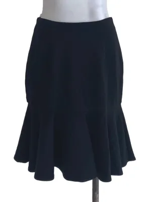 Black Ruffle Skirt
