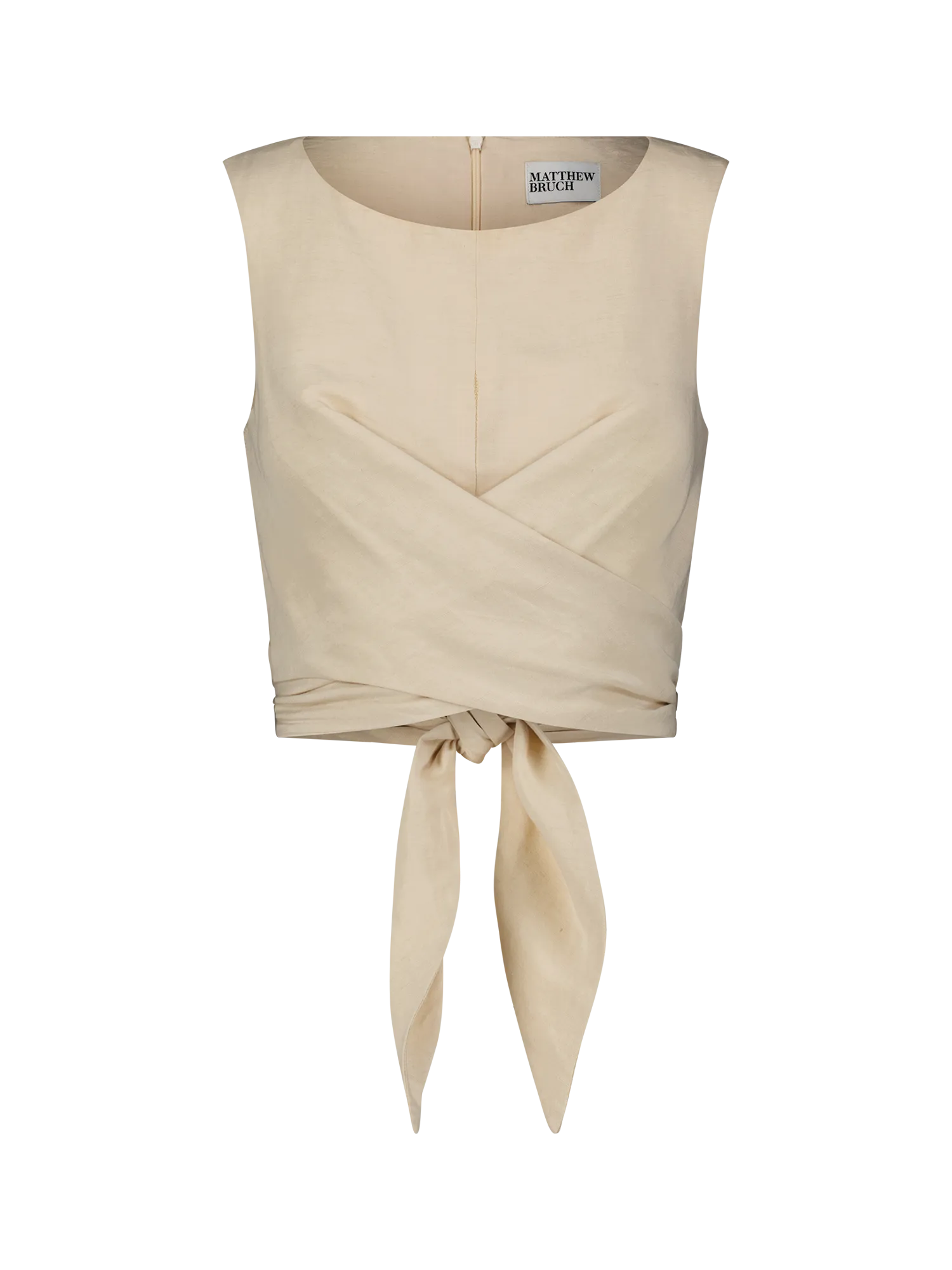 Boat Neck Wrap Top