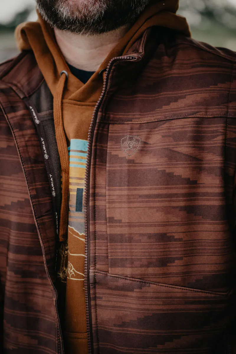 'Bowen' Men's Ariat X Chimayo Logo 2.0 Softshell Vest (XXL Only)