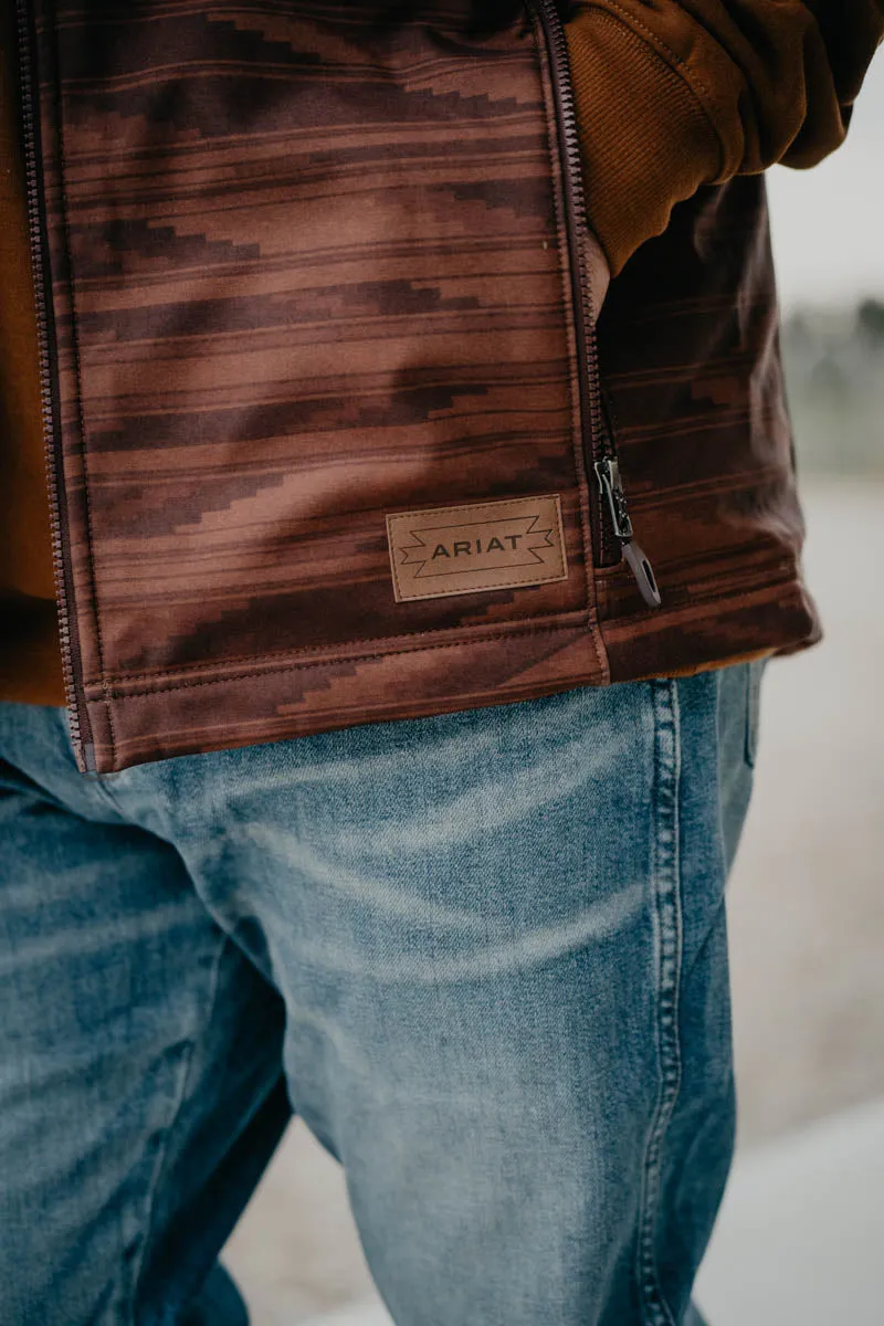 'Bowen' Men's Ariat X Chimayo Logo 2.0 Softshell Vest (XXL Only)