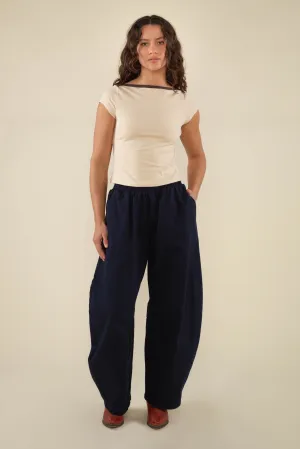 Brisa Boat Neck Baby Tee
