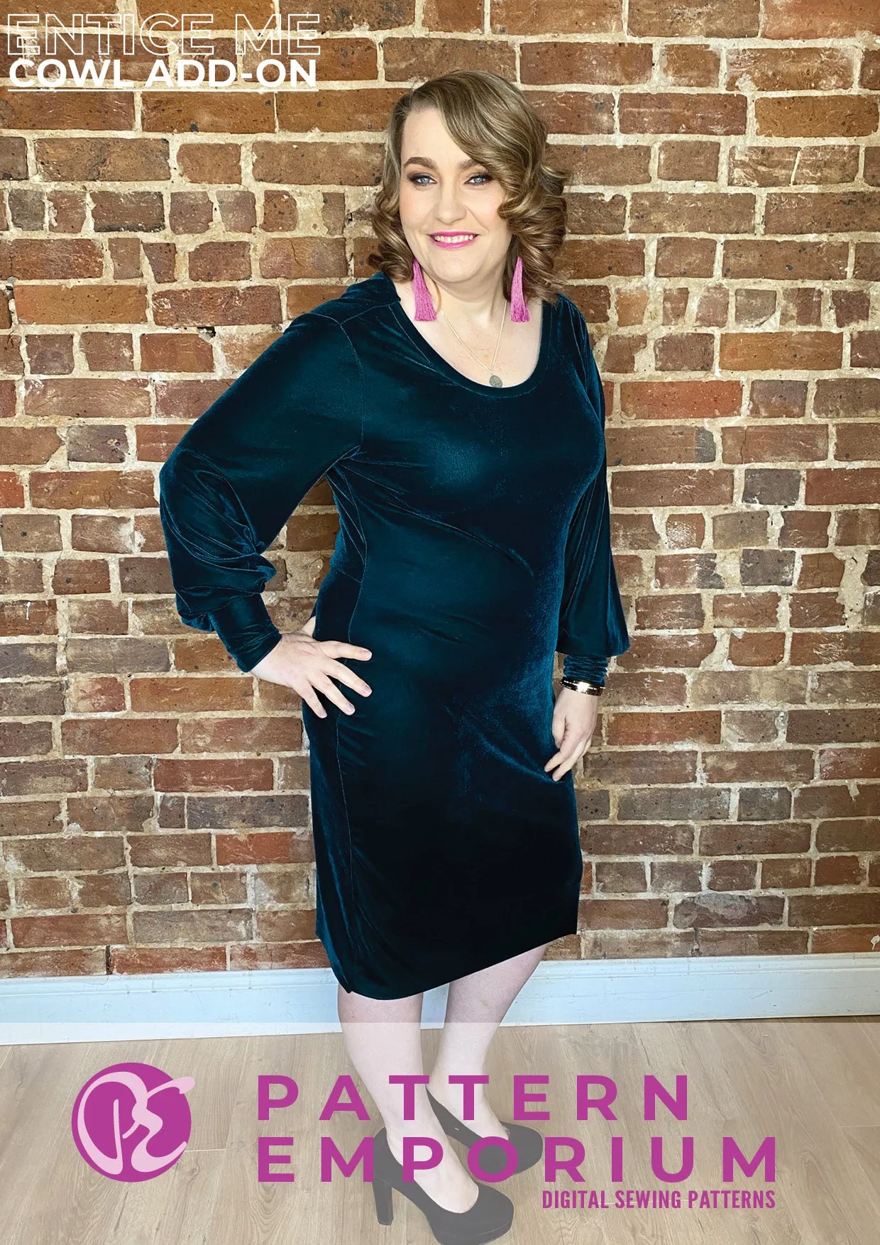 Bundle | Entice Me Dress & Cowl Back Add-On Patterns