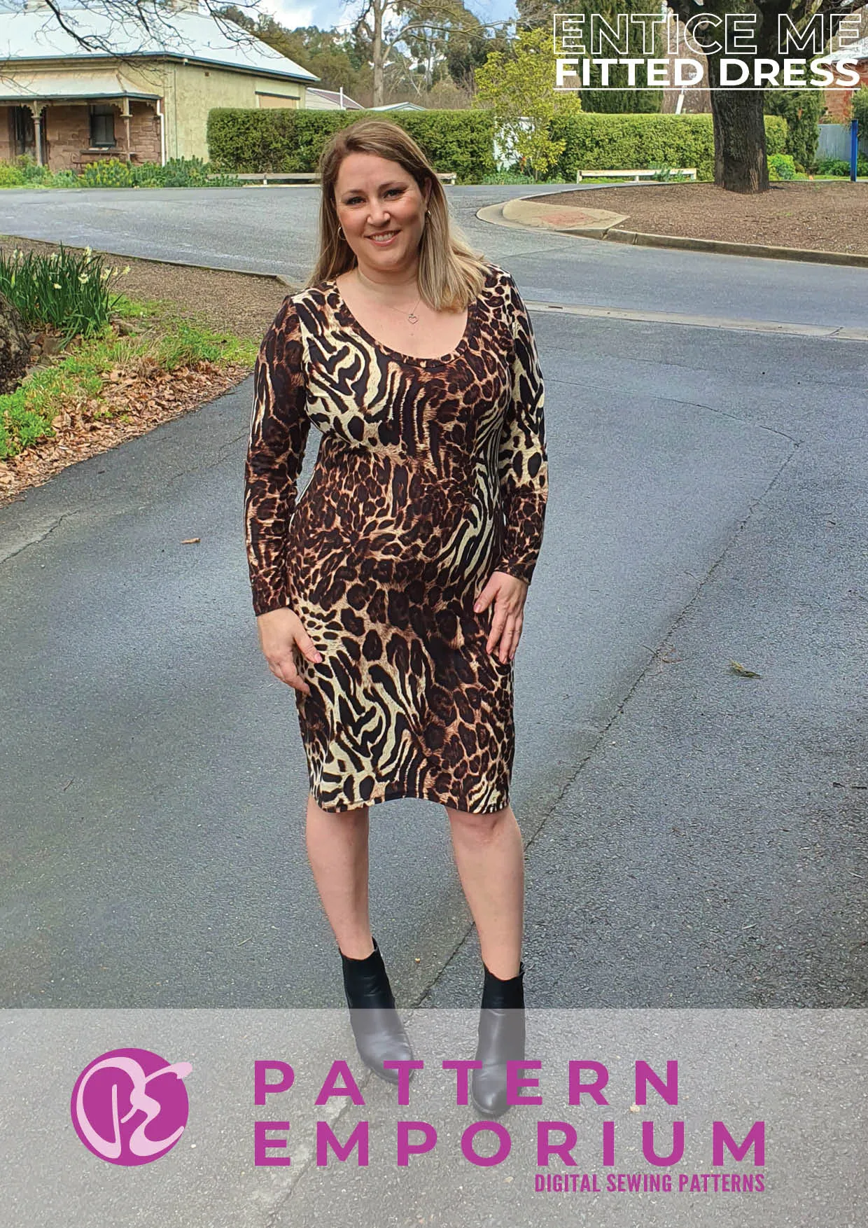 Bundle | Entice Me Dress & Cowl Back Add-On Patterns
