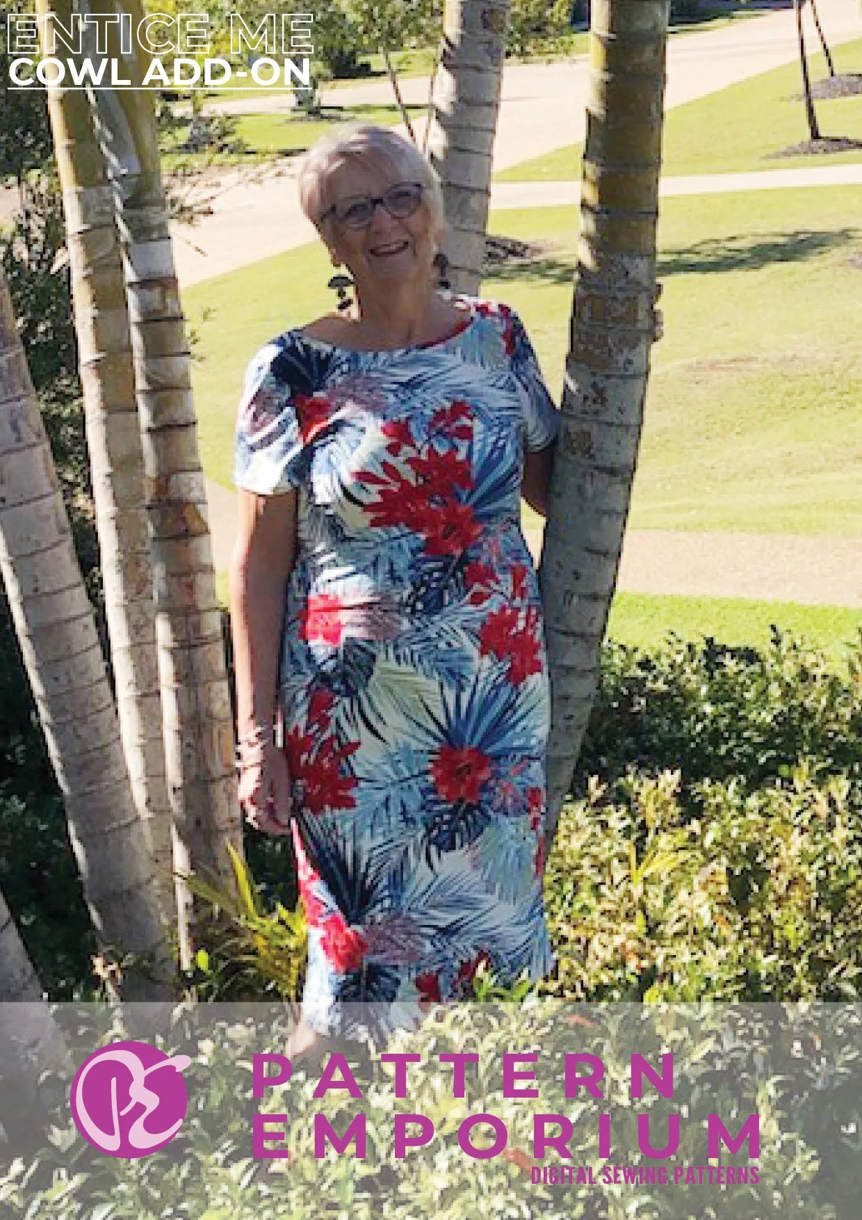 Bundle | Entice Me Dress & Cowl Back Add-On Patterns