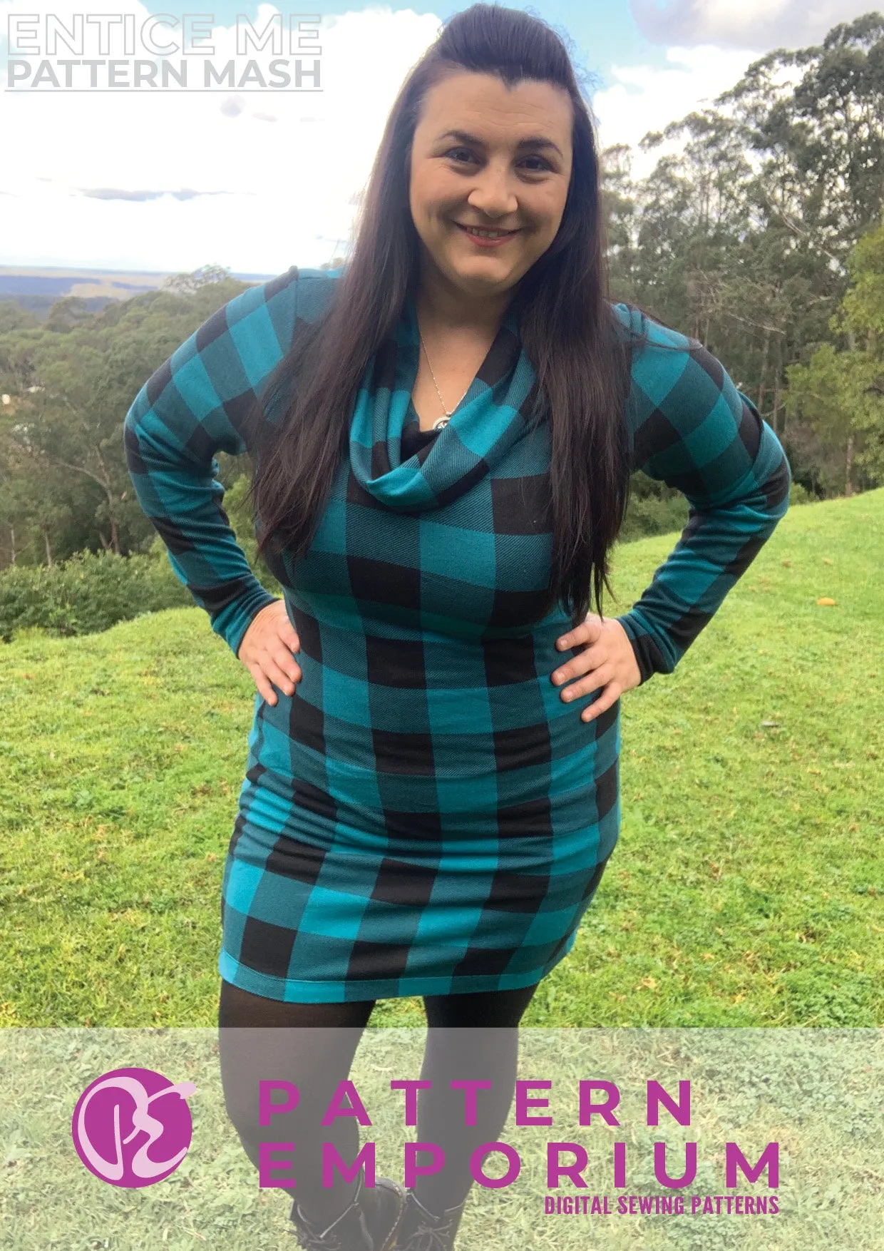 Bundle | Entice Me Dress & Cowl Back Add-On Patterns
