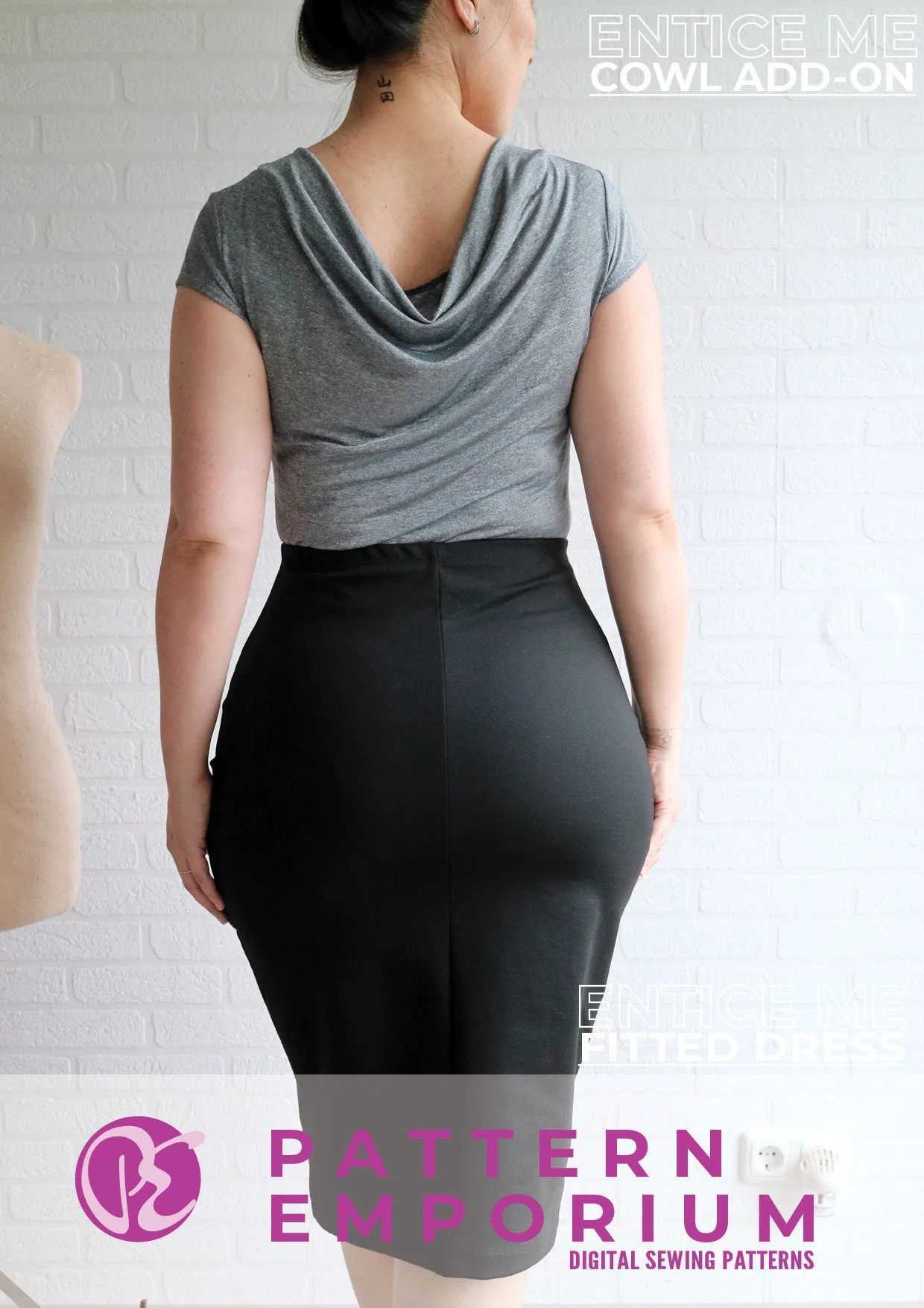 Bundle | Entice Me Dress & Cowl Back Add-On Patterns